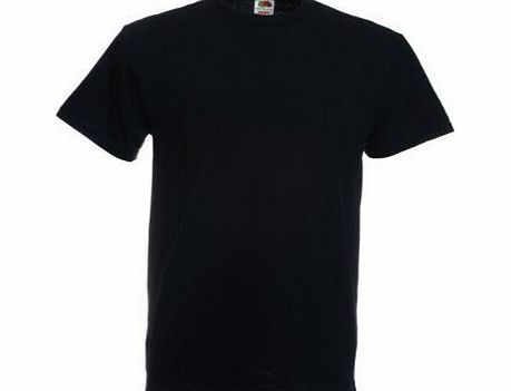 Heavy Cotton T-Shirt - Black XXL