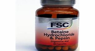 Fsc Betaine Hydrochloride 50 Capsules