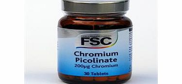 Fsc Chromium Picolinate 200ug 30 Capsules