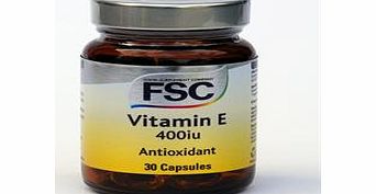 Fsc Natural Vitamin E 500iu 30 Capsules