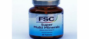 Fsc Super Multi Minerals 30 Tablets