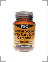 FSC Vitamins Beta Carotene Complex - 30 Capsules