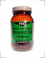 FSC Vitamins Organic Linseed Oil 1000Mg - 50