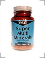 Super Multi Minerals - 30 Tablets