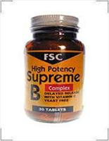 FSC Vitamins Vitamin B Supreme Hi-Potency - 180