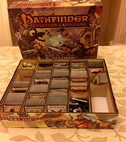 FSSS Ltd PATHFINDER ADVENTURE CARD GAME PLAIN MDF STORAGE BOX TRADING CARDS FANTASY