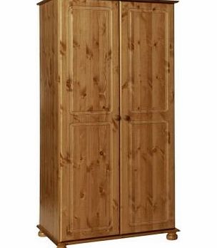 FTG Danish Copenhagen 2 Door Wardrobe In Pine