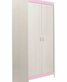 FTG Danish Fanfair Kids Corner Robe in Beech with Pink Trim