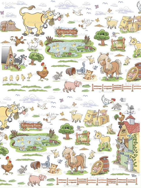 Fuberry Farm Funberry Farm Room Makeover Kit - Giant Wall Stickers