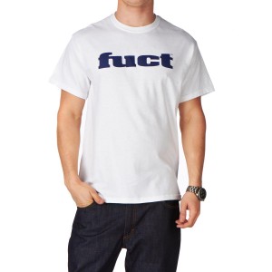 Fuct T-Shirts - Fuct Og Logo T-Shirt - Navy