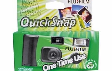 FUJ Single Use Camera - 27 Exposures with Flash (10HAI56)
