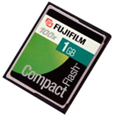 Fuji 1GB 100X Compact Flash