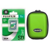 Fuji 1GB SD Card And Inov8 Fuji Z10/Z100 Carry
