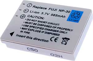 Fuji Compatible Digital Camera Battery - NP-30 - LFU006K1 (DB41)