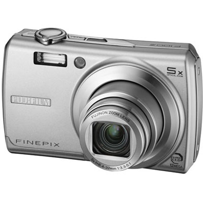 FinePix F100fd Silver Compact Camera