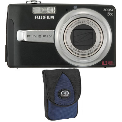 Fuji Finepix J50 Black Compact Camera with Bag