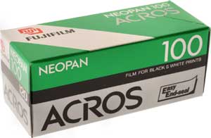 fuji Neopan ACROS 100 - 120 Roll