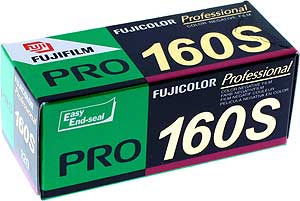 fuji Professional PRO160S - 120 Roll Film (Single Roll)