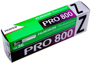 fuji Professional PRO800Z - 135-36 - 5 Pack