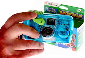 Single Use Marine Underwater Camera