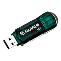 fujifilm - USB flash drive - 1 GB - Hi-Speed USB