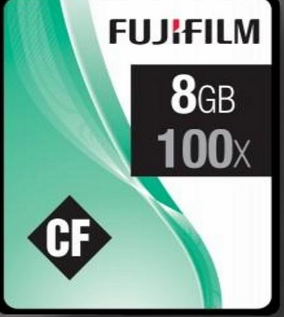 Fujifilm 8 GB Compact Flash 100X Speed 15MB per