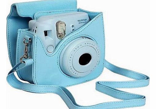 Blue Case for Fuji Instax Mini 8 Camera