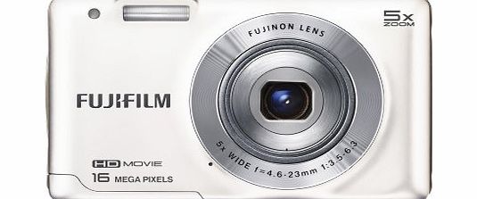 Fujifilm Fuji FinePix JX660 Camera - White (16MP, 5x Zoom, 26mm Wide Lens) 2.7 inch LCD
