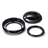 LHF-X20 Lens Hood and Filter Kit - Black
