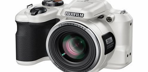 Fujifilm S8650 Bridge Digital Camera - White (16MP, 36x Fujinon Optical Zoom Lens) 3 inch LCD