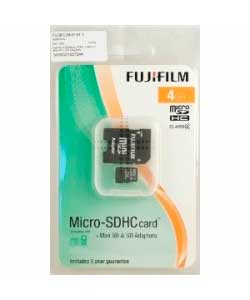 Fujifilm Universal Secure Digital Memory Card 4GB