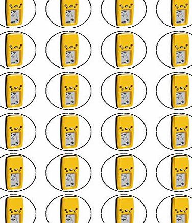 Fun Photo Cakes X24 1.5 Inch GPS Handheld Receiver Birthday Cup Cake Toppers Decorations On Edible Rice Paper