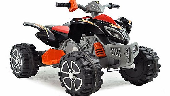  Electric Ride On Quad Black, Blue, Red, Yellow (Black)