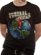 Funeral For A Friend (Globe) T-shirt cid_7622TSBP