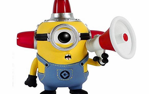 FunKo  POP Movies: Despicable Me 2 - Fire Alarm Minion Action Figure