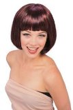 Funky Fancy Dress Warehouse Supermodel Wig Red/Black