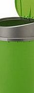 funky gadgets 45L LITER PLASTIC TOUCH TOP BIN WASTE RUBBISH DUSTBIN HOME OFFICE KITCHEN APPLE GREEN/LIME GREEN