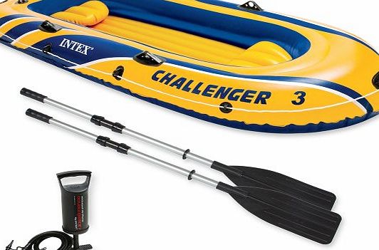 FunkyCrab 116` x 54` x 17` CHALLENGER 3 BOAT SET -PUMP and ALU OARS