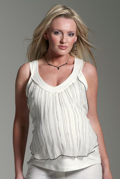 Funmum Chiffon Layer Top - Size L only