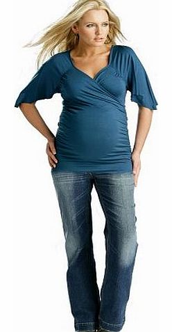 Vintage Maternity Jeans, Over the Bump, UK Size 20 (XXXL), Regular length 31``