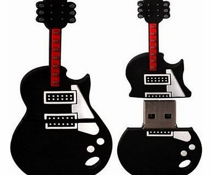 FunnyHouse 8GB Novelty Cute Guitar USB 2.0 Flash Drive Data Memory Stick Device