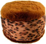 Funtime Furry Cushtie Leopard Drum