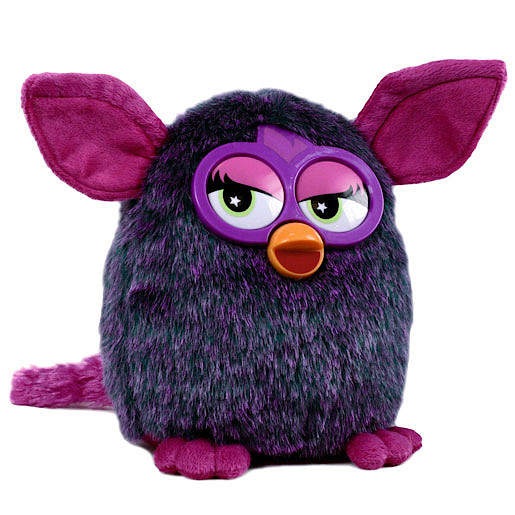 Furby 14cm Soft Toy - Pink/Purple