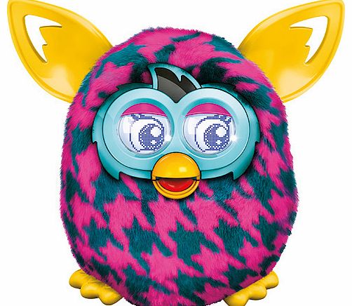 Furby Boom - Purple Houndstooth