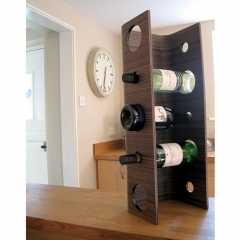 Furnantics Wooden Freestanding Wine Rack