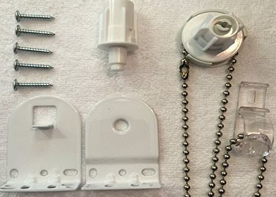 Furnished 25mm Quality Metal Bracket Upgrade Roller Blind Fittings - Heavy Duty