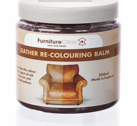 Furniture Clinic Leather Re-colouring Balm - 250ml (Dark Brown)