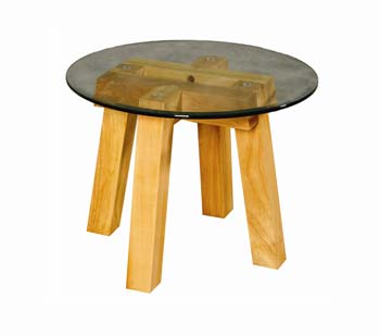 Furniture Link Aimon Round Lamp Table