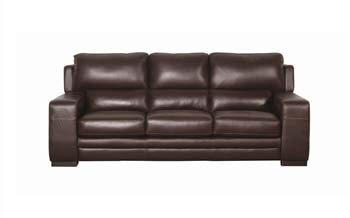 Furniture Link Bailey 3 Seater Leather Sofa - WHILE STOCKS LAST!