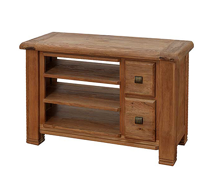 Furniture Link Danube Solid Oak TV Unit